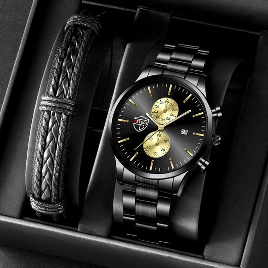 Reloj de Cuarzo Automático con Calendario y Esfera Luminosa - Image 18
