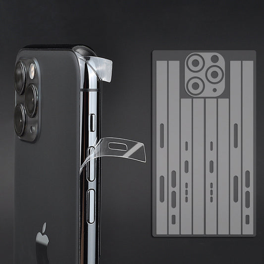 Protector de Pantalla TPU Transparente Compatible con iPhone XR, 11 Pro y 12 Max