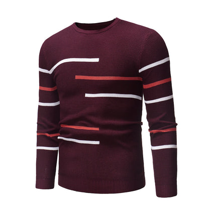 Suéter Cuello Redondo Cómodo para Hombre - Image 9