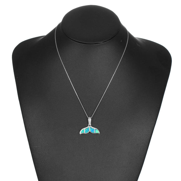 Colgante Ópalo Cola de Ballena