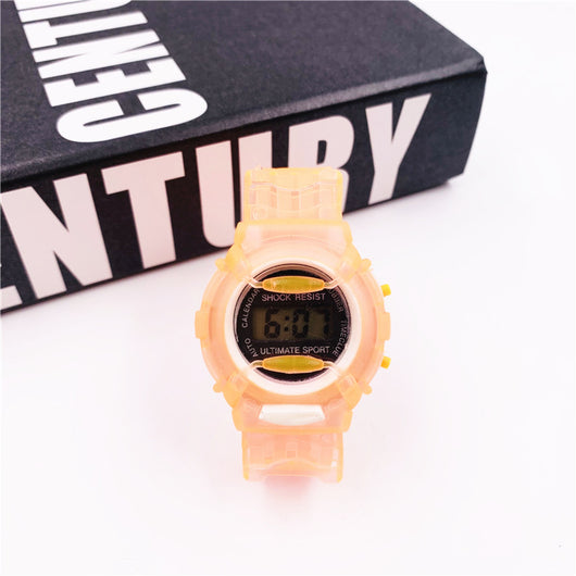 Reloj Electrónico Infantil de Gelatina con Diseño Cartoon Multicolor - Image 11