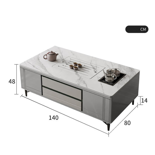 Mesa de Té Kung Fu Minimalista Italiana Multifuncional - Image 18