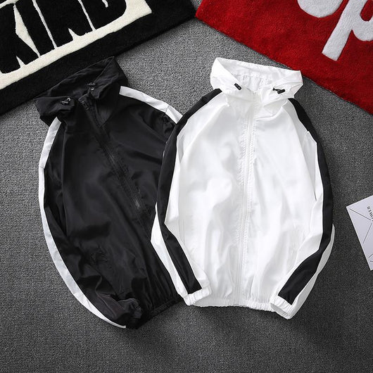 Chaqueta Protección Solar Estilo Coreano para Hombre - Tendencia Juvenil - Image 23