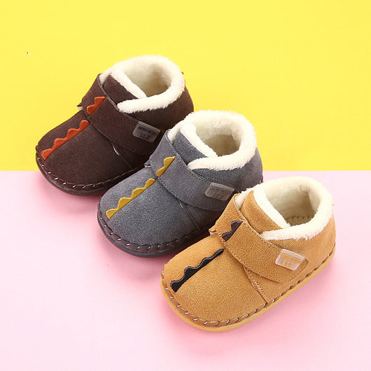 Zapatillas de Invierno Acolchadas para Niños y Niñas con Forro Polar