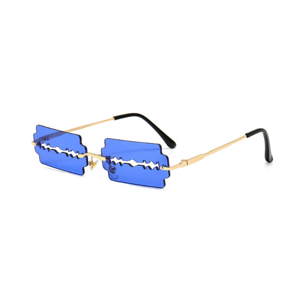 Gafas de Sol Fashionable Hollow Blade - Protección UV Premium