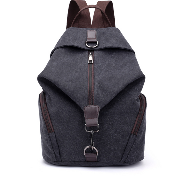 Mochila Bolso Canvas Retro Estilo Colegiala - Bolsa Versátil Coreana - Image 7