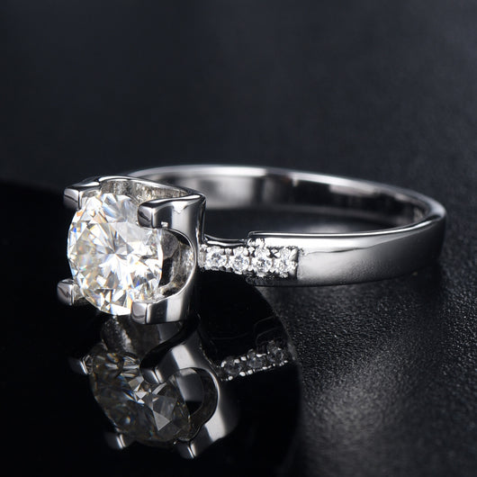 Anillo de Diamante Clásico para Compromiso - Image 7