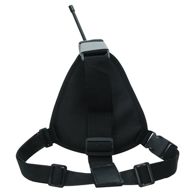 Mochila Multifuncional Triángulo Negro con Walkie-Talkie Integrado - Image 2