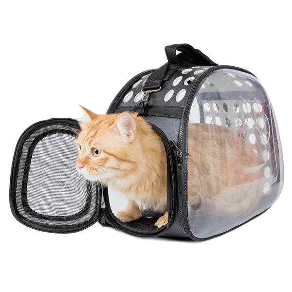 Mochila Transportadora para Gatos - Respirable y Portátil