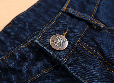 Pantalones Vaqueros Rectos Coreanos para Hombre - Image 6