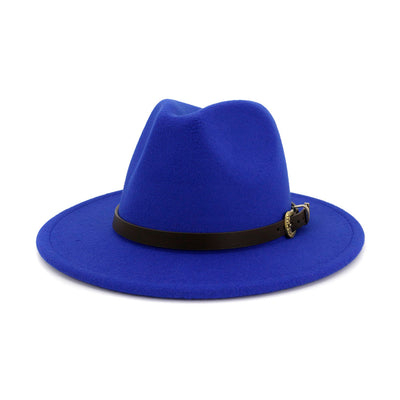 Sombrero Clásico de Lana Británica para Mujer con Ala Ancha - Image 10