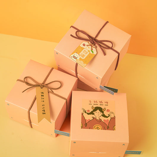Caja de Cartón Cuadrada para Galletas Artesanales de Turrón y Polvorones - Image 9