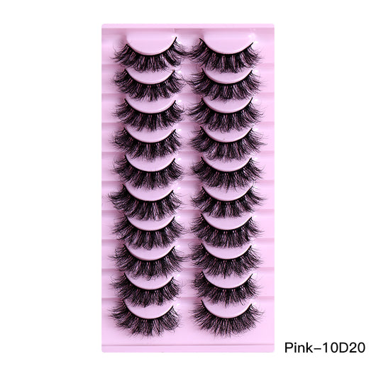 10 Pares de Pestañas Rizadas Naturales Voluminosas - Image 17
