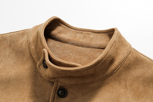Chaqueta Cardigan Hip-Hop Cuadros con Cuello Tipo Polo - Image 10