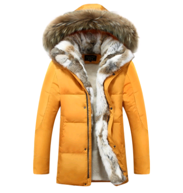 Abrigo Largo Acolchado para Hombre - Chaqueta de Invierno Estilo Coreano Talla Grande - Image 13