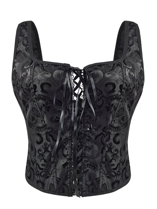 Bustier Reductor Retro con Cierre y Soporte de Sujetador Integrado - Image 6