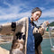 Cardigan Grueso Oversized con Letras - Suéter Voluminoso