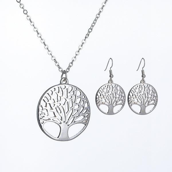 Collar Colgante Árbol de la Vida - Diseño Europeo y Americano