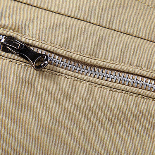 Abrigo Trench Largo Holgado con Cuello de Solapa Acolchado en Terciopelo - Image 8