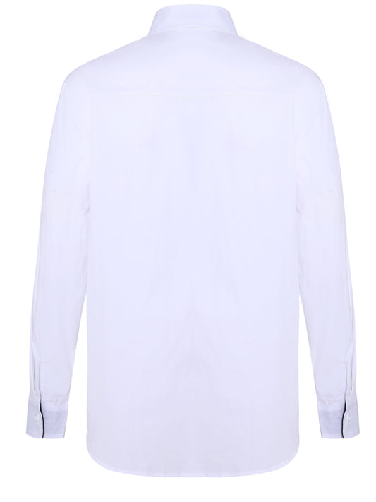 Camisa Manga Larga Bicolor Casual para Adolescentes - Image 2