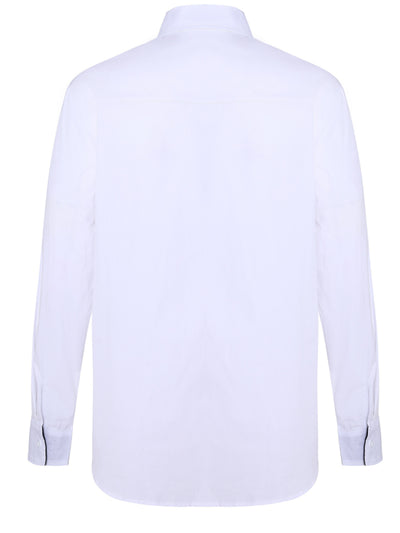 Camisa Manga Larga Bicolor Casual para Adolescentes - Image 2