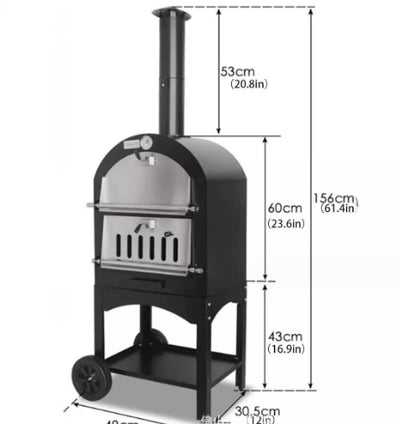 Horno para Pizza y Asados de Carbón Premium - Image 10