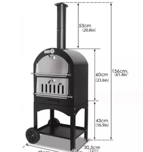 Horno para Pizza y Asados de Carbón Premium - Image 10