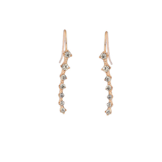 Aretes Largos de Cristales para Novia - Image 5