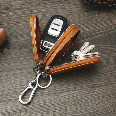 Cartera Organizadora de Cuero para Llaves y Accesorios de Auto - Image 10