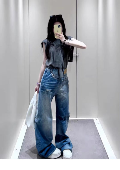 Pantalones Vaqueros Rotos Mujer - Diseño Moderno y Versátil - Image 15