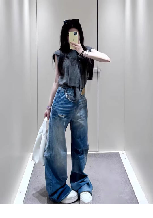 Pantalones Vaqueros Rotos Mujer - Diseño Moderno y Versátil - Image 15