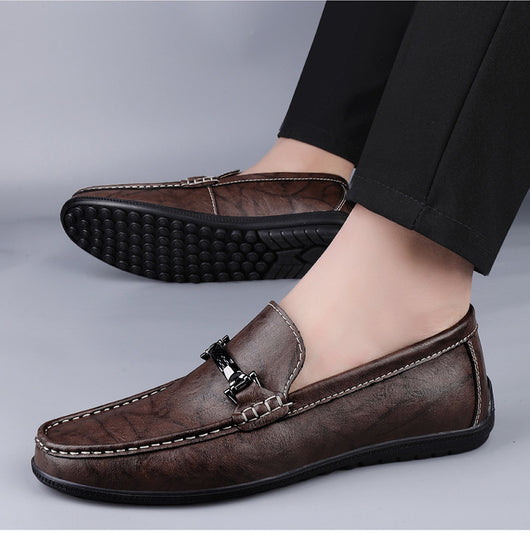 Zapatos de Cuero Genuino Transpirables Talla Grande para Hombre - Image 5