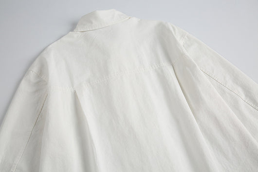 Camisa Unisex con Botones Nudos Chinos de Manga Larga - Image 11
