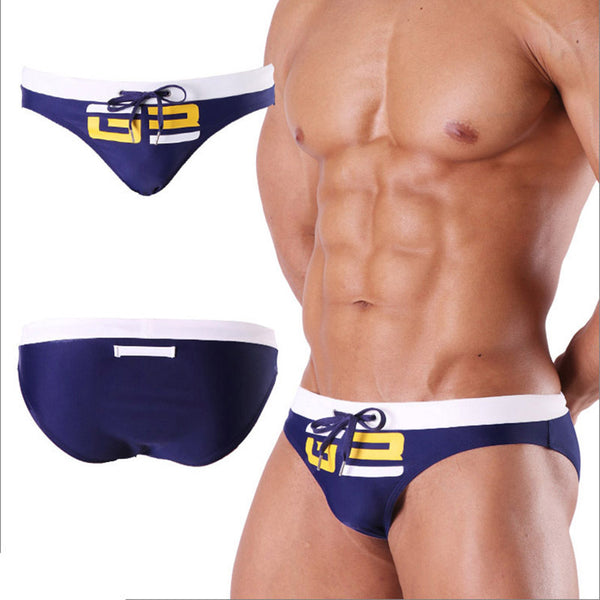 Bóxer de Baño Colorblock Estampado para Hombre - Image 8