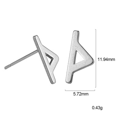 Aretes de Runas Nórdicas en Acero Inoxidable - Image 28