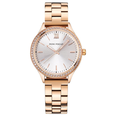 Reloj Acero Inoxidable Luminoso Resistente al Agua con Cierre Mariposa - Image 10