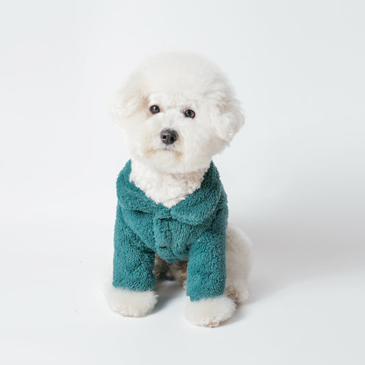 Traje Formal de Franela para Perros Pequeños y Medianos