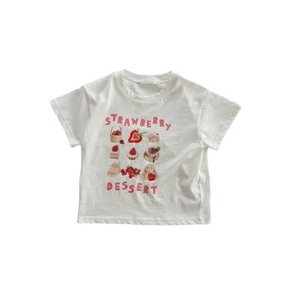 Playera Infantil de Algodón 100% con Estampado Personalizado de Fresas - Image 5