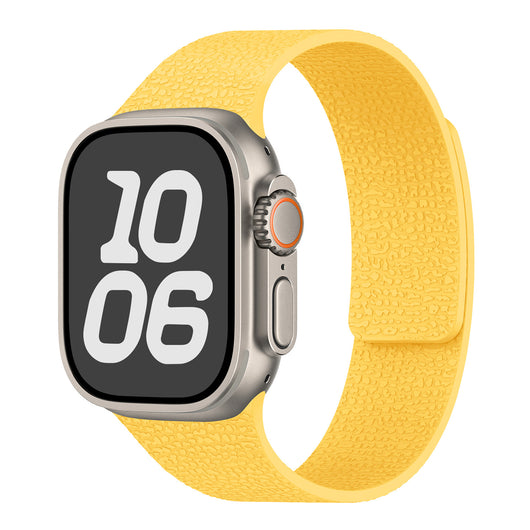 Correa Magnética para iWatch S10 Patrón Litchi Silicona Suave - Image 25