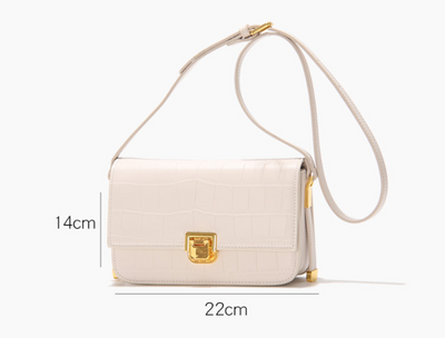 Bolso Bandolera de Cuero Premium con Diseño Asimétrico - Image 7