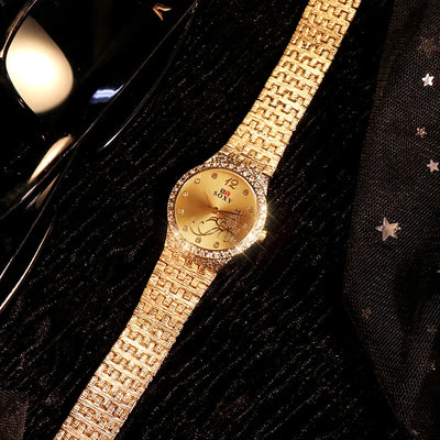 Reloj para Dama Casual con Diseño de Flores y Mariposas - Image 13