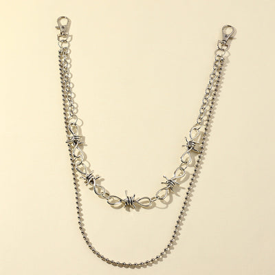 Cadena Corporal Multicapa de Resina con Setas del Amor para Mujer - Image 21