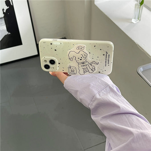Funda para Celular Perrito con Diseño Moteado - Image 14
