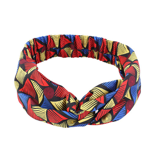 Diadema Estampado Africano Retorcida para Mujer - Image 25