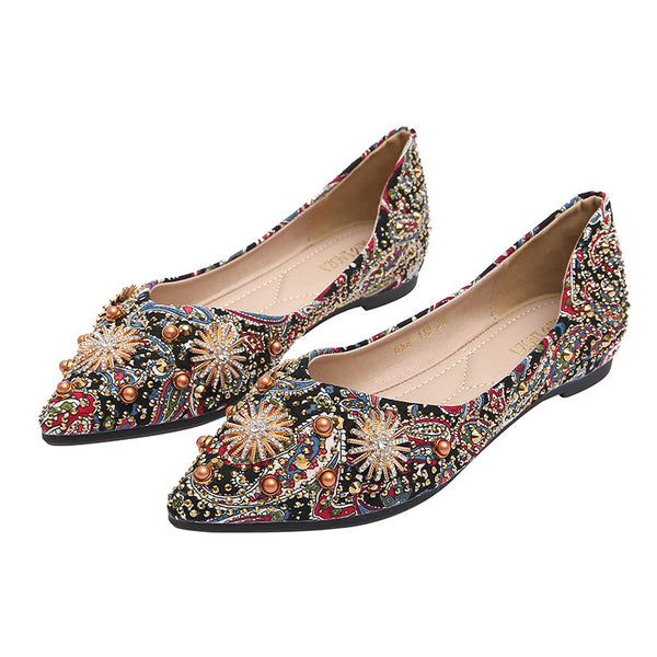 Zapatos Planos Mujer con Pedrería y Remaches - Nuevo Estilo Elegante - Image 5