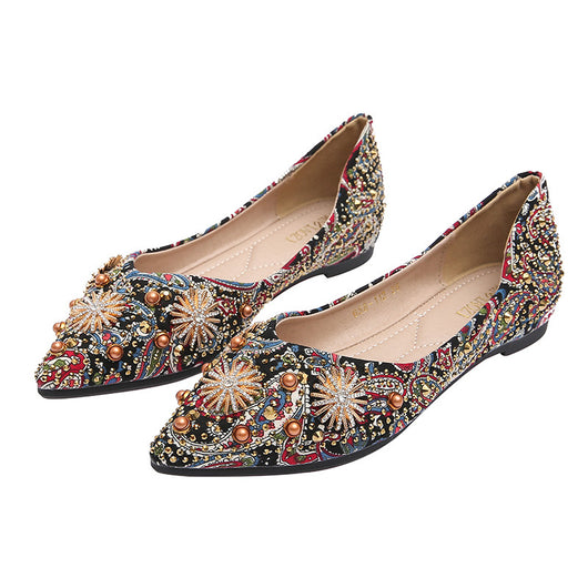 Zapatos Planos Mujer con Pedrería y Remaches - Nuevo Estilo Elegante - Image 5