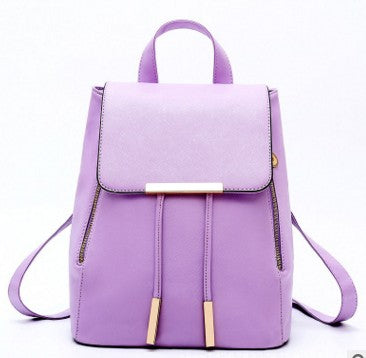 Mochila Escolar de Cuero PU para Adolescentes - Diseño Herald Fashion con Asa Superior - Image 24