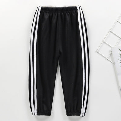 Pantalones deportivos casuales delgados para niños - Image 12