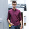 Camisa a Cuadros Casual de Manga Larga para Hombre