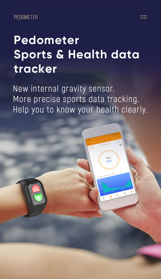 Pulsera Inteligente con GPS, Monitor Cardíaco y Presión Arterial - Image 17